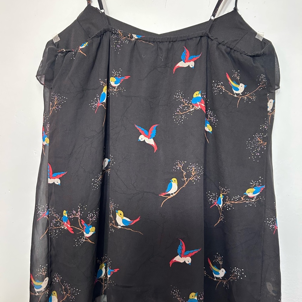 Xhilaration Cold Shoulder Blouse - Picture 5 of 8